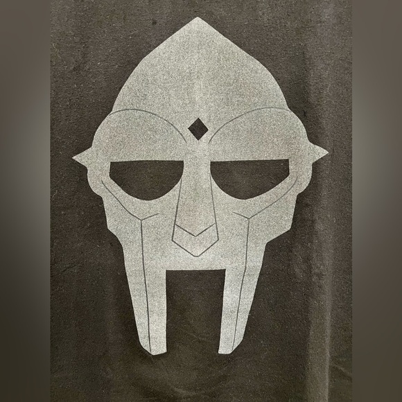 Akomplice x MF DOOM Shirt - Black + Reflective Mask - Medium - Picture 3 of 4
